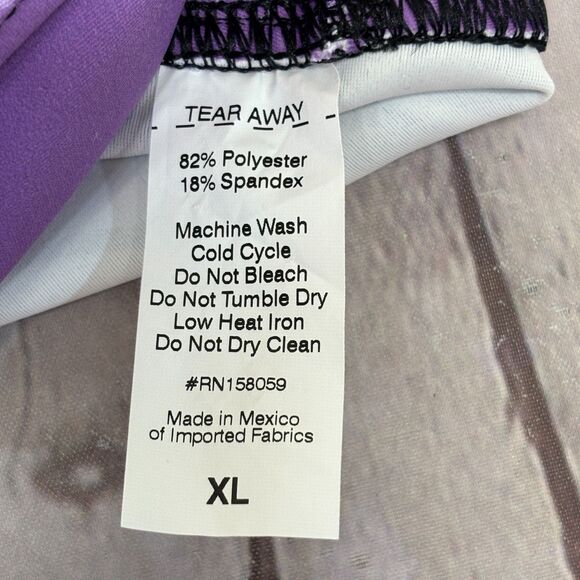 Loony Legs Women Leggings Size XL X-Large Colorful Artsy Floral D044 -9 - Picture 10 of 16